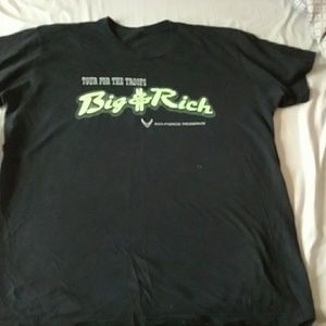 Big and Rich tour for the troops t-shirt